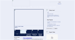 Desktop Screenshot of globalization101.org